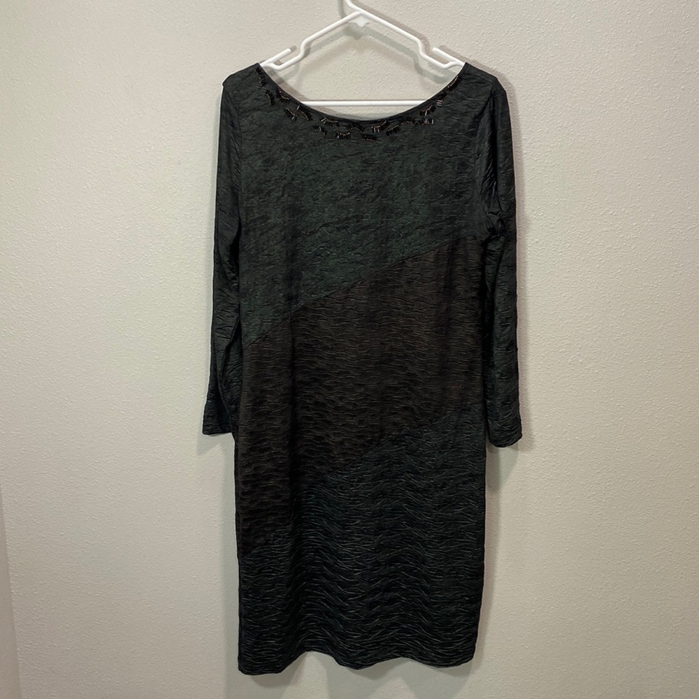 Alberto Makali dress stretch beaded neckline‎